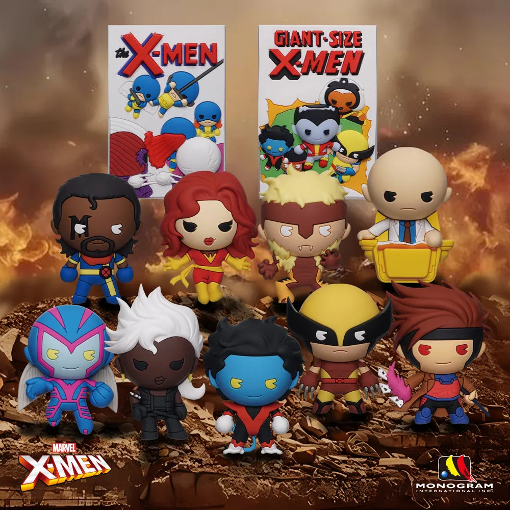 X-Men Classic 3D Foam Bag Clip: Series 2 (OOS) – Sweets and Geeks