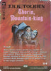 Thorin, Mountain-king (Borderless) (Surge Foil) - The Hobbit - #0279