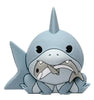 Jeff the Land Shark with Fish 3D Foam Magnet