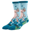 Axolotl Spirit - Men's Funny Cotton Crew Socks