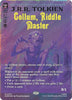 Gollum, Riddle Master (Borderless) (Surge Foil) - The Hobbit - #0277