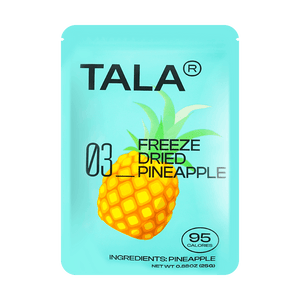 Tala Freeze-Dried Pineapple 25g - Sweets and Geeks
