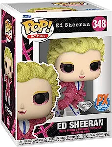 Funko Pop! Rocks - Ed Sheeran Bad Habits Diamond Glitter PX Vinyl Figure #348 - Sweets and Geeks