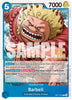 Barbell (Gold Stamp 4th Anniversary) - The World's Strongest Warriors Release Event Cards - OP17-053