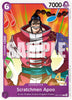 Scratchmen Apoo (Gold Stamp 4th Anniversary) - The World's Strongest Warriors Release Event Cards - OP17-070