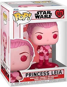 Funko Pop! Star Wars: Valentines Series 3 - Leia #589 - Sweets and Geeks