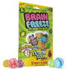 Warheads Brain Freeze Mixed Fruity - Freeze Dried Candy - 2.2oz Peg Bag