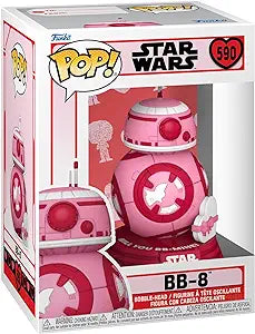 Funko Pop! Star Wars: Valentines Series 3 -BB-8 #590 - Sweets and Geeks