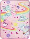 Care Bears Cosmic Bears 45" x 60" Plush Throw Blanket