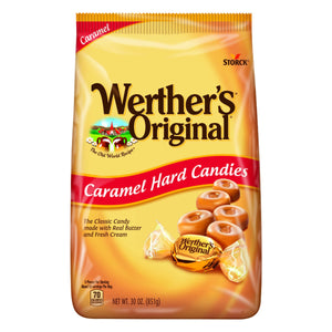 Werther's Original Caramel Hard Candies 30oz Bag - Sweets and Geeks
