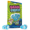 Warheads Brain Freeze Blue Raspberry - Freeze Dried Candy - 2.2oz Peg Bag