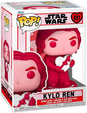 Funko Pop! Star Wars: Valentines Series 3 - Kylo Ren #591 - Sweets and Geeks