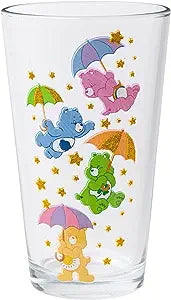 Care Bears Star Shower Glitter Boxed 16oz Pint Glass - Sweets and Geeks