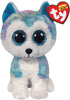 Ty Plush Beanie Boos: Helena, Blue Husky Small (SNG6)