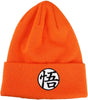 Dragon Ball Z Tall Cuff Orange Goku Emblem Beanie - Sweets and Geeks