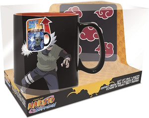 Naruto Shippuden - Sharingan Heat-Change Mug and Coaster Set - Sweets and Geeks
