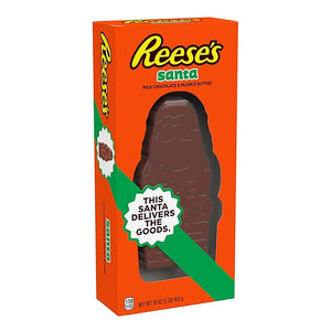 Reese's Giant Chocolate Peanut Butter Santa Candy Bar 16oz - Sweets and Geeks