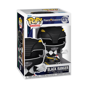 Funko Pop! Television: Mighty Morphin Power Ranger - Black Ranger (30th Anniversary) #1372 - Sweets and Geeks