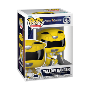 Funko Pop! Television: Mighty Morphin Power Ranger - Yellow Ranger (30th Anniversary) #1375 - Sweets and Geeks