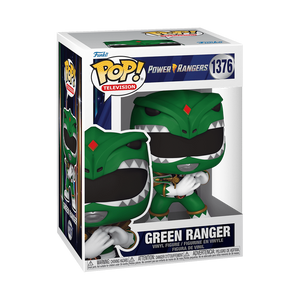 Funko Pop! Television: Mighty Morphin Power Ranger - Green Ranger (30th Anniversary) #1376 - Sweets and Geeks