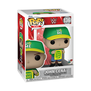 Funko Pop! WWE: John Cena (Never Give Up) #136 - Sweets and Geeks