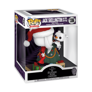 Funko Pop! Deluxe: The Nightmare Before Christmas 30th - Jack & Zero w/ Tree #1386 - Sweets and Geeks