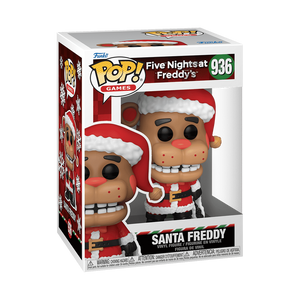 Funko Pop! Games: Five Nights at Freddy's - Santa Freddy #936 - Sweets and Geeks