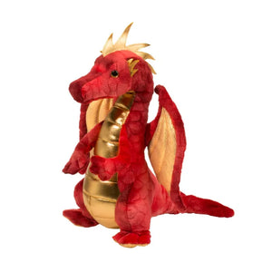 Eugene Red Dragon 9" Plush - Sweets and Geeks