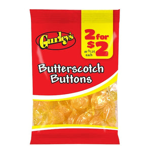 Gurley's Butterscotch Buttons 2.5oz - Sweets and Geeks