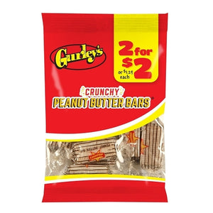 Gurley's Crunchy Peanut Butter Bar 2.5oz - Sweets and Geeks