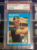 1987 Fleer Update Baseball #U-76 Mark McGwire Rookie Card – PSA 8 NM-MT