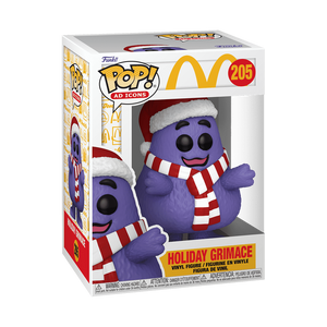 Funko Pop! Ad Icons: McDonalds - Holiday Grimace #205 - Sweets and Geeks