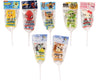 Character Sweet Gummy Sour Pop Assorted - 1.23oz Stick (SNG18)