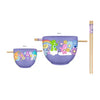 Care Bears Flower Power Clouds Ramen Bowl w/ Chopsticks