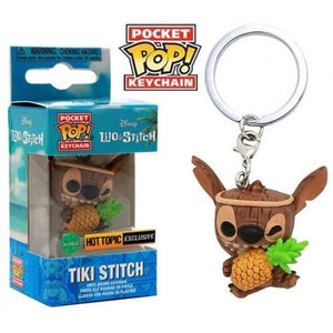 Funko Pop! Keychain: Disney - Tiki Stitch (Scented) (Hot Topic Exclusive) - Sweets and Geeks