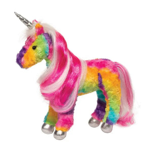 Joy Rainbow Princess Unicorn 9" Plush - Sweets and Geeks