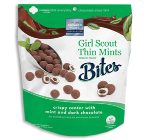 Edward Marc's Girl Scouts Thin Mint Bites 5.5oz Pouch - Sweets and Geeks