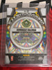 2025 Panini Prizm WNBA Kaleidoscopic #15 Dominique Malonga Orange Pulsar Prizm /75 (06/75)