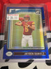 2024 Donruss Optic – Jayden Daniels Blue Hyper #248 Rookie Card