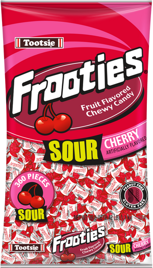 Tootsie Frooties - Sour Cherry 360ct. - Sweets and Geeks