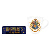 Harry Potter 18 oz Ceramic Mug and Box Sign Set