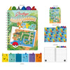 Pokemon Kanto Region & Map Spiral 5 Tabbed Notebook