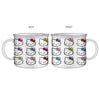 Hello Kitty Faces and Bows 20oz Ceramic Camper Mug - Sweets and Geeks