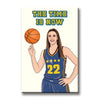 Caitlin Clark Basketball Magnet