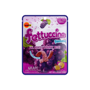 Bourbons Fettuccine Gummy Strips- Grape Flavor 50g - Sweets and Geeks