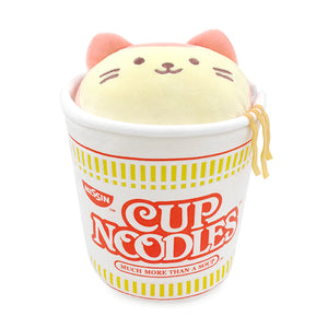 Cup Noodles | 9” Medium Kittiroll Blanket Plush - Sweets and Geeks