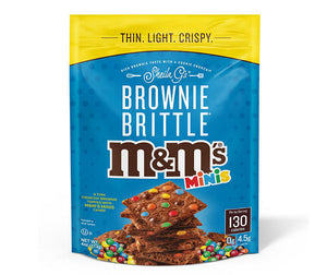 Sheila G's M&M Minis Brownie Brittle 4oz - Sweets and Geeks
