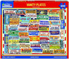 Vanity Plates - 1000 Piece Jigsaw Puzzle