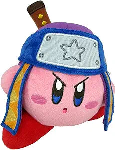 Kirby's Dream Land Little Buddy Plushies - Ninja Kirby 6" Plush - Sweets and Geeks