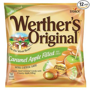 Werther's Original Caramel Apple Filled Hard Candies 5.5oz Bag - Sweets and Geeks